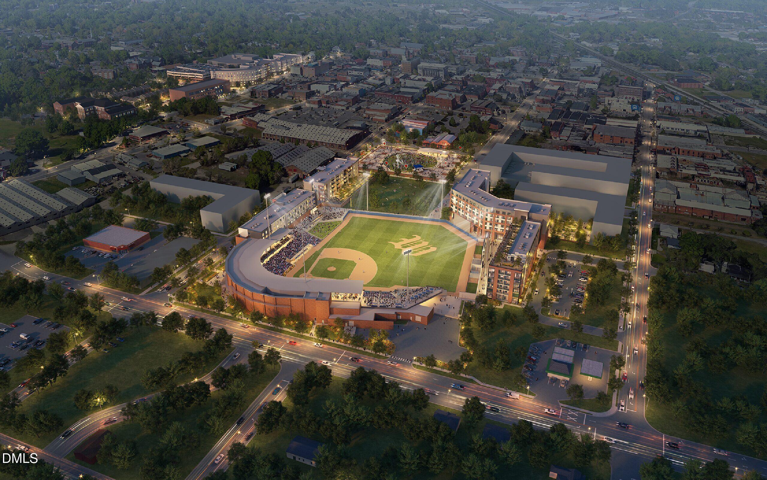 3951 Fletcher Road Bailey, NC 27807 - Photo 33 of 38 New MiLB Mudcats Stadium Rendering