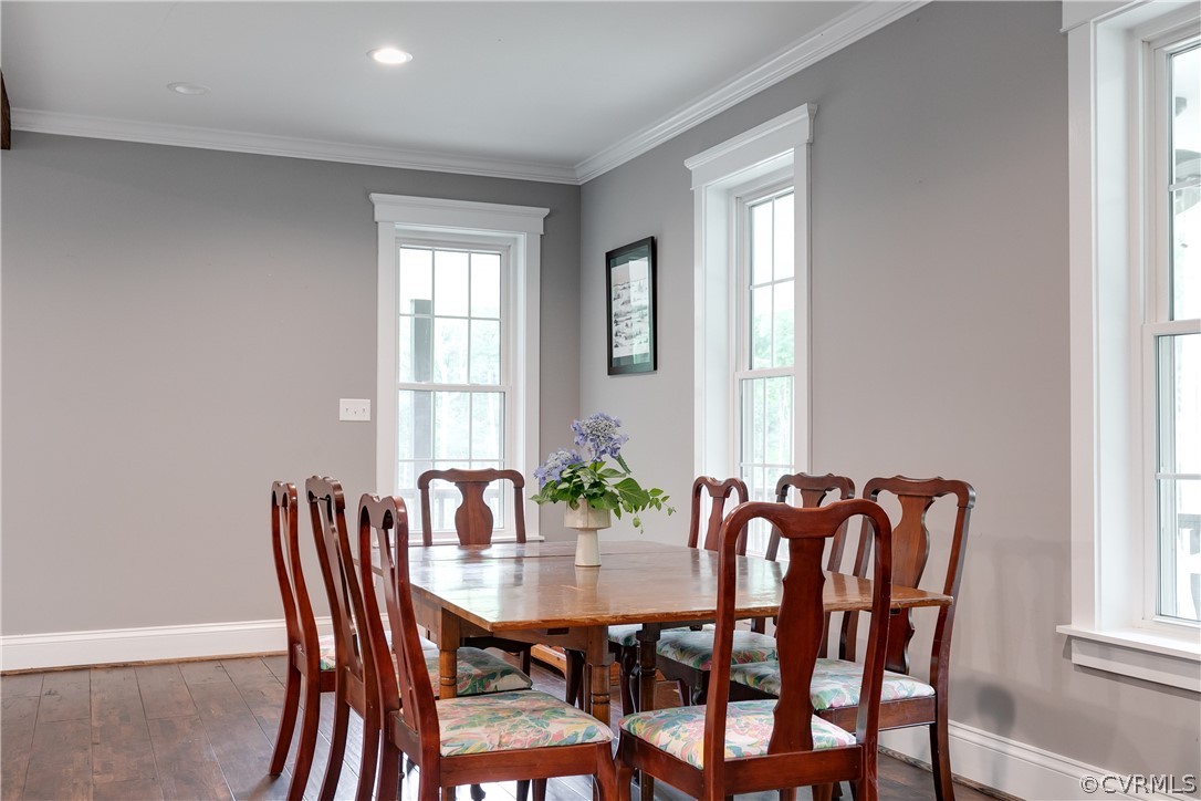 17137 Old Ridge Road Montpelier, VA 23192 - Photo 12 of 49 a view of a dining room with furniture and window