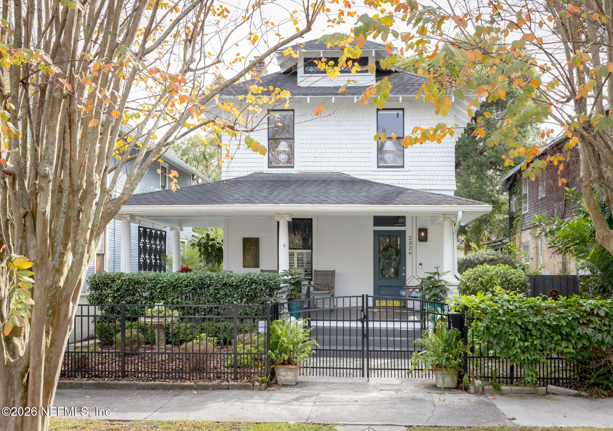 front view of a house