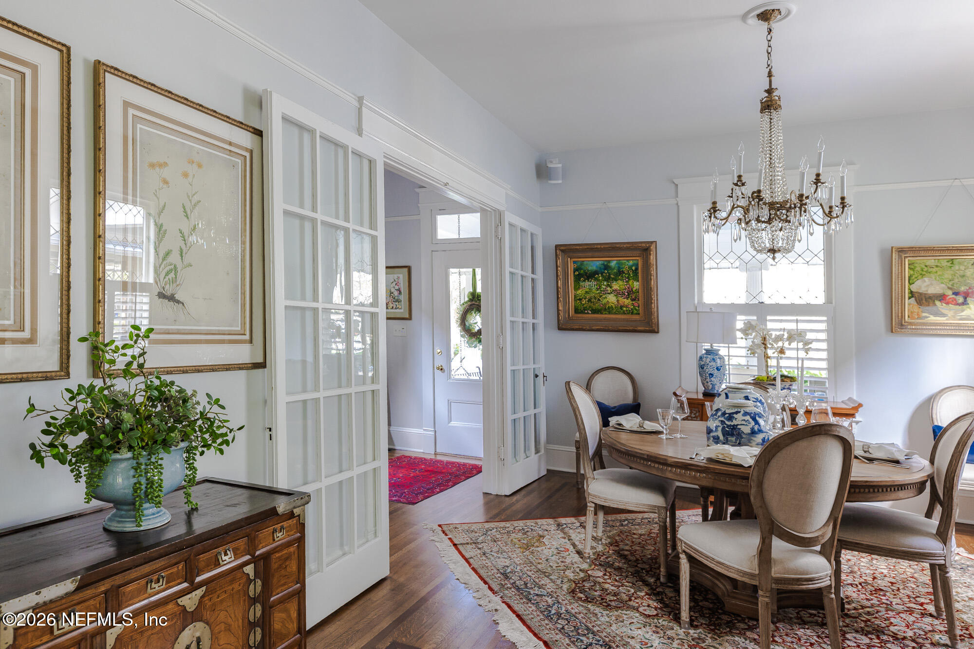 2326 Forbes Street Jacksonville, FL 32204 - Photo 14 of 55 a view of a dining room with furniture and wooden floor