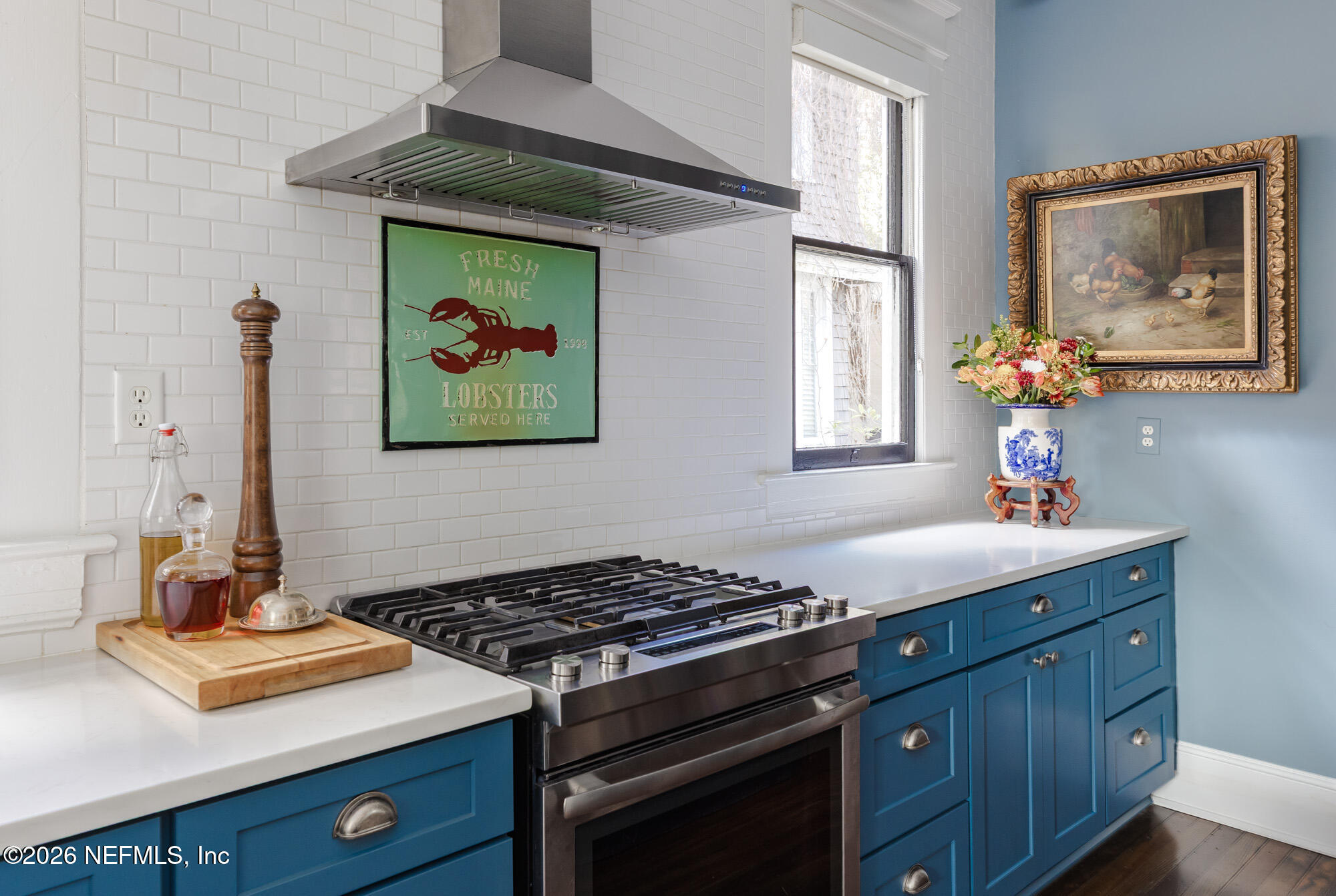 2326 Forbes Street Jacksonville, FL 32204 - Photo 23 of 55 a kitchen with stainless steel appliances granite countertop a stove and a sink