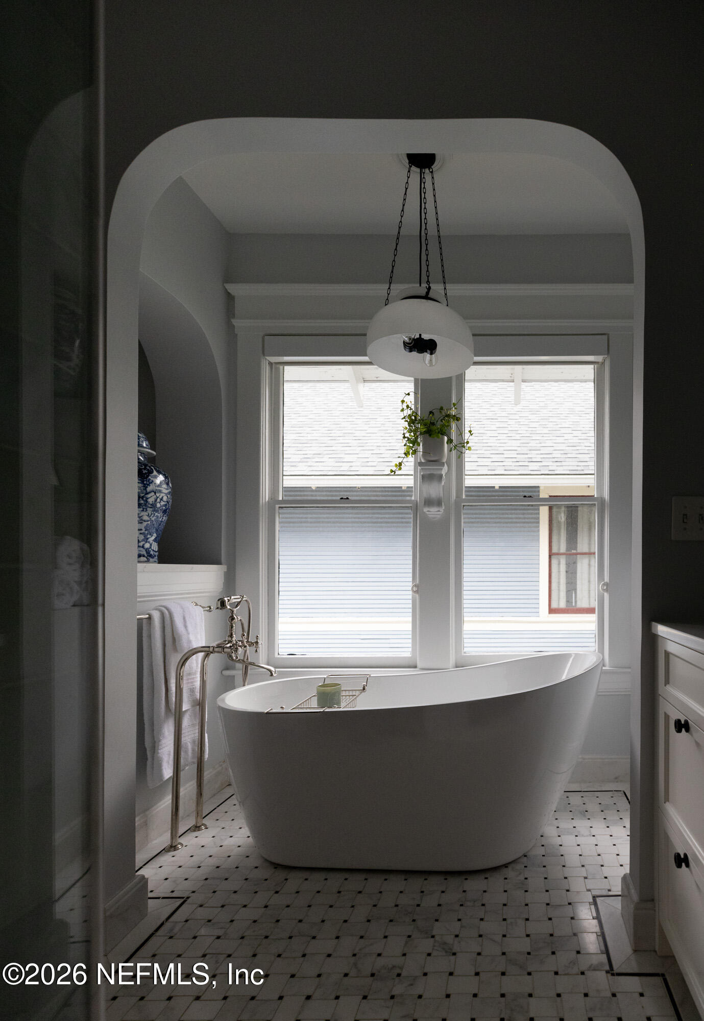 2326 Forbes Street Jacksonville, FL 32204 - Photo 37 of 55 a view of a living room with a window and chandelier