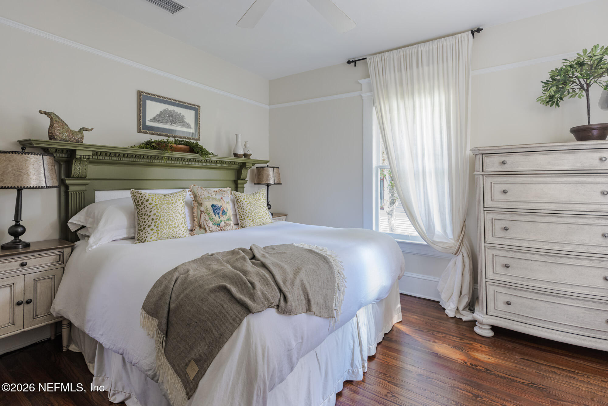 2326 Forbes Street Jacksonville, FL 32204 - Photo 40 of 55 a bedroom with a bed and a window