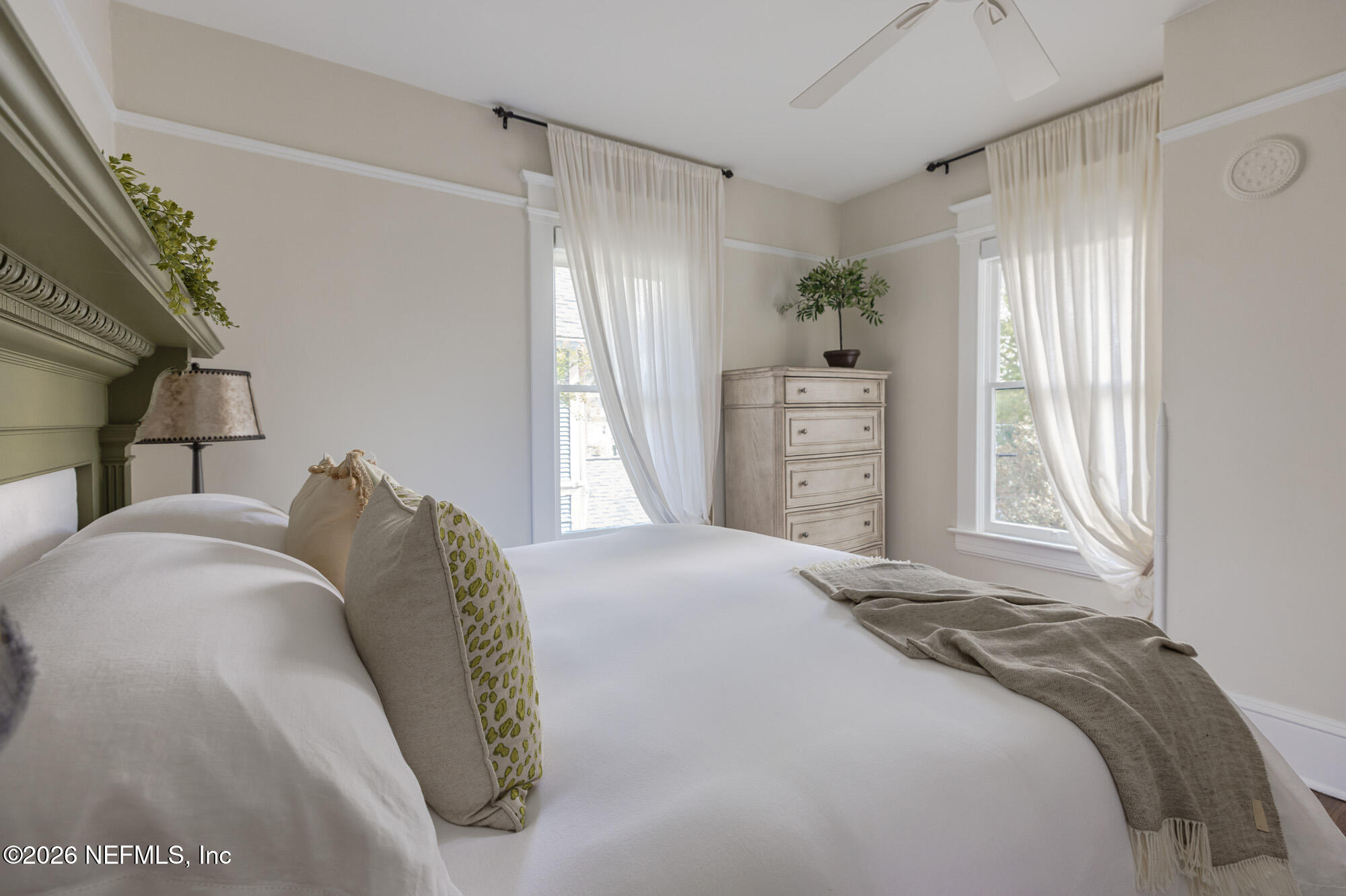 2326 Forbes Street Jacksonville, FL 32204 - Photo 41 of 55 a bedroom with a bed and a window