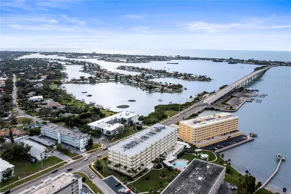 a view of a city with tall buildings