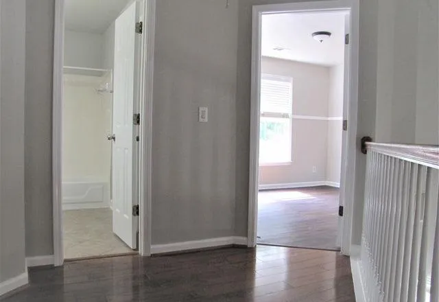 a view of empty room