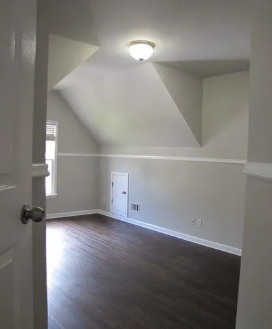 wooden floor in an empty room