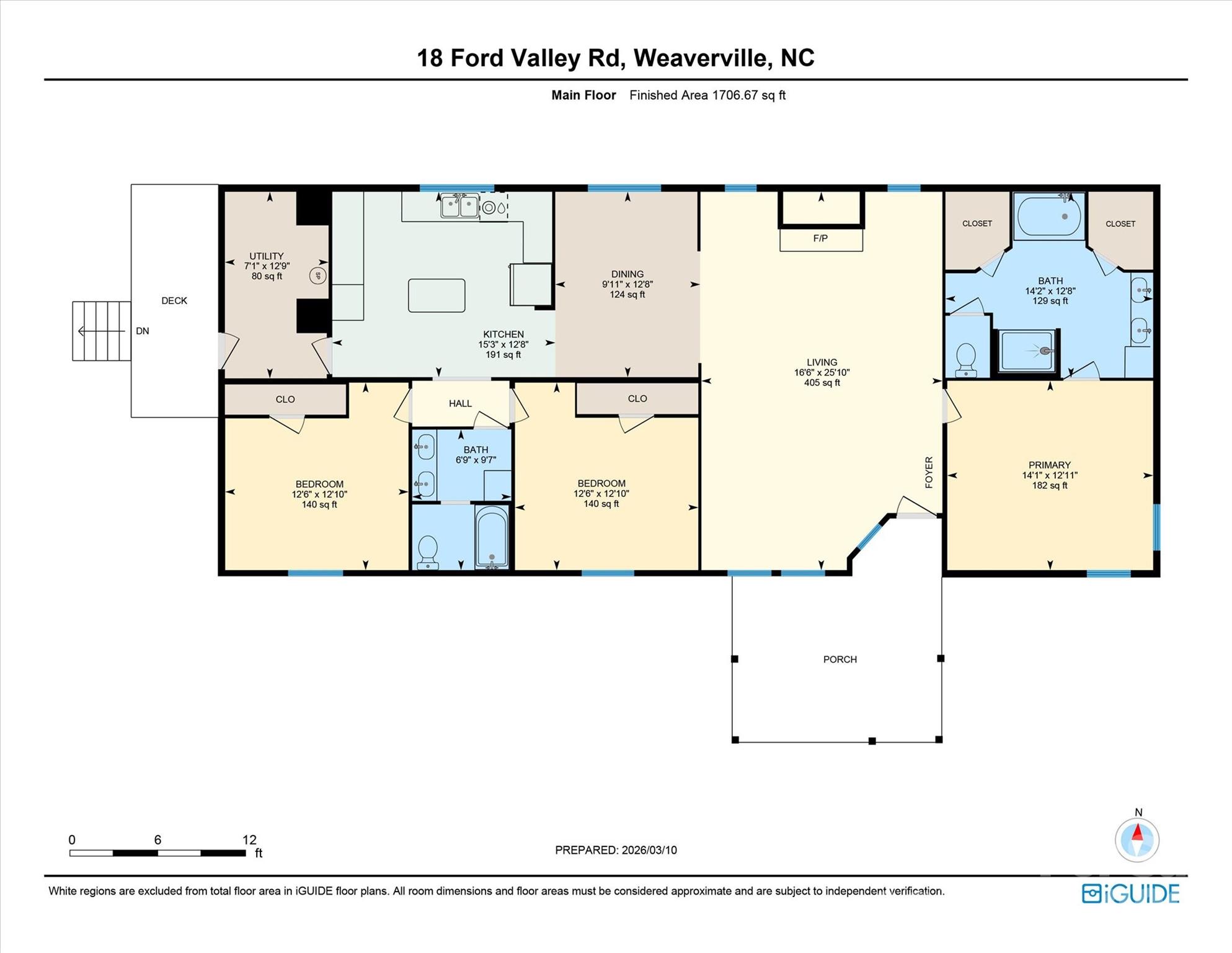 18 Ford Valley Road Weaverville, NC 28787 - Photo 37 of 37 a picture of a room with a white wall and a white refrigerator