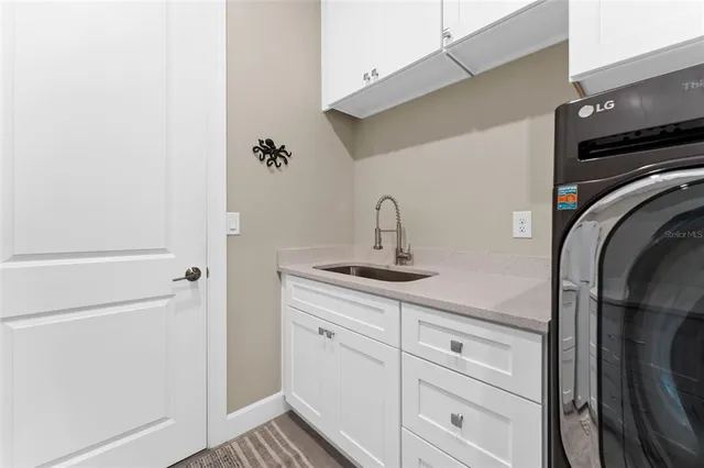 a view of room and storage