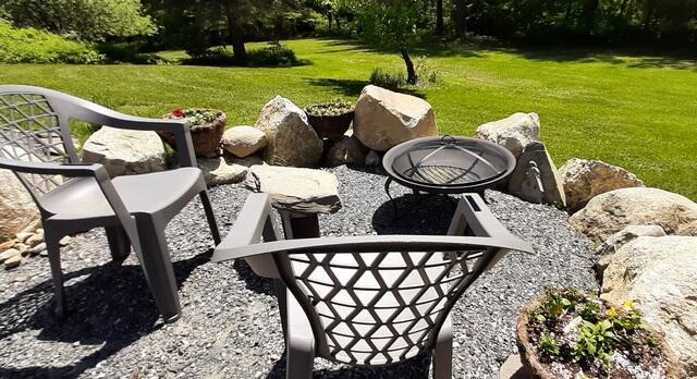 233 Bartlett Road Belgrade, ME 04917 - Photo 29 of 31 Liberty-firepit
