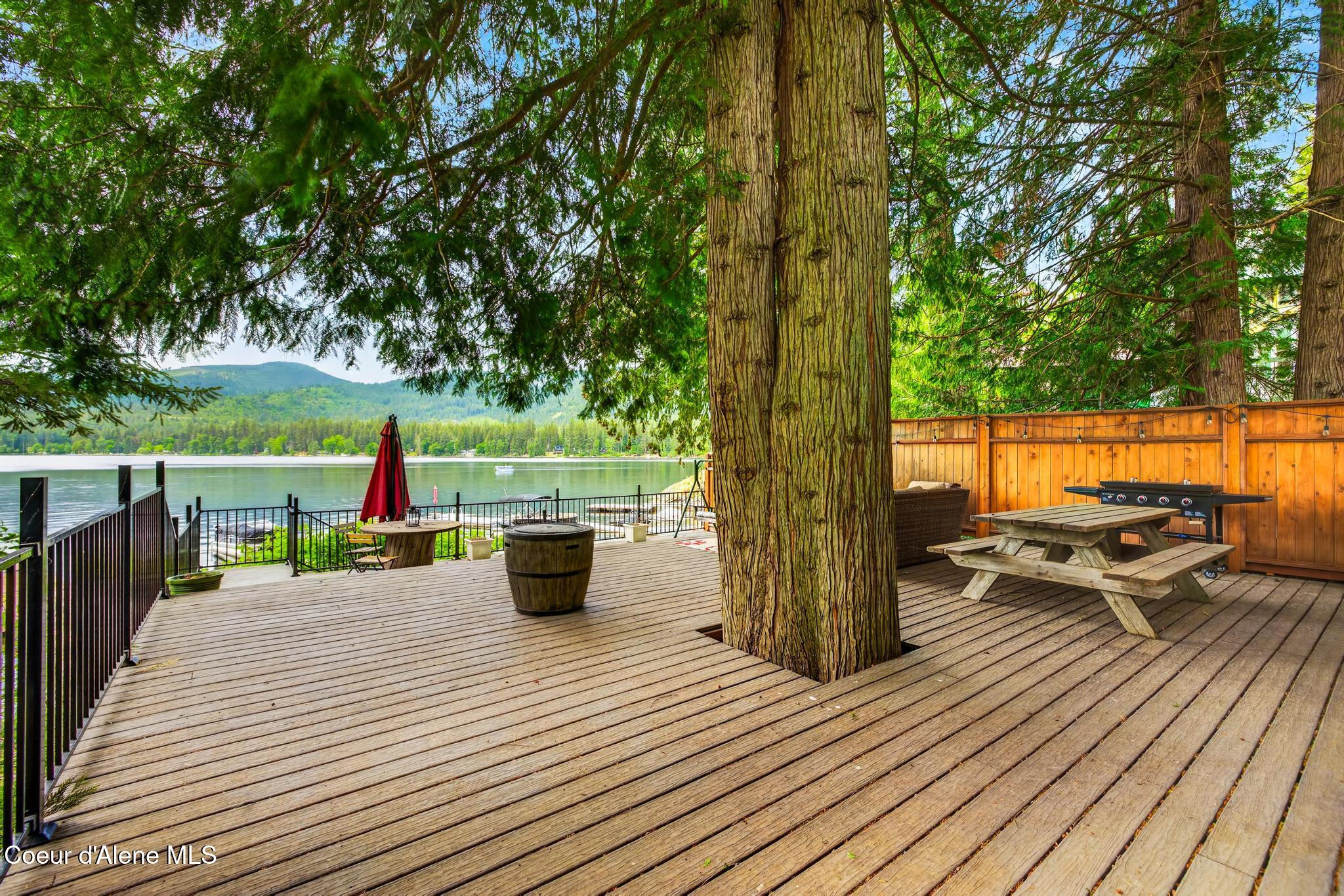 8642 West Upper Twin Lake Shore Road South Rathdrum, ID 83858 - Photo 15 of 36 Deck