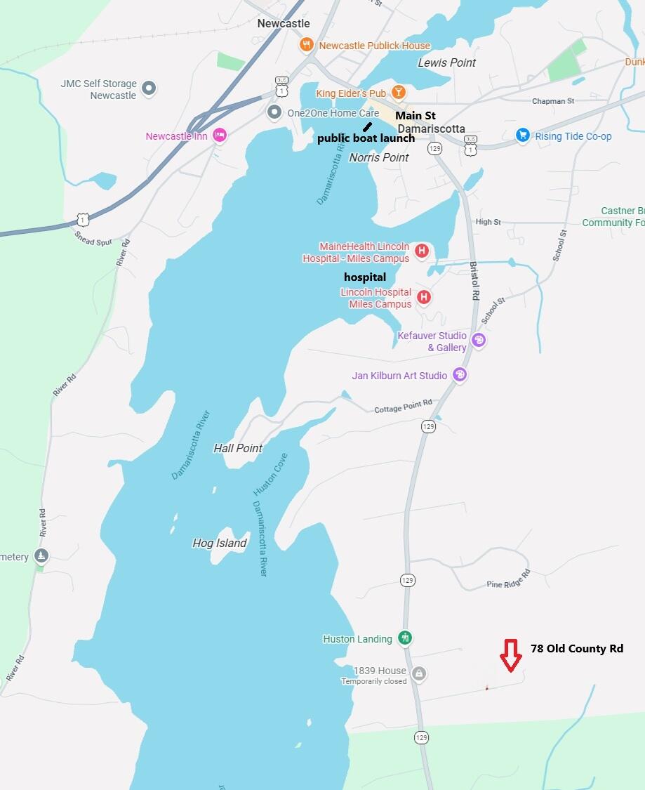 78 Old County Road Damariscotta, ME 04543 - Photo 19 of 19 Map 78 Old County Rd