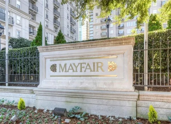 a view of a building entrance