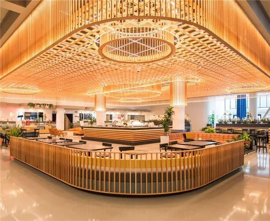 a view of a balcony with furniture