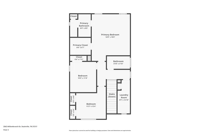 $2,335 | 2562 Willow Branch Drive, Nashville, TN 37217