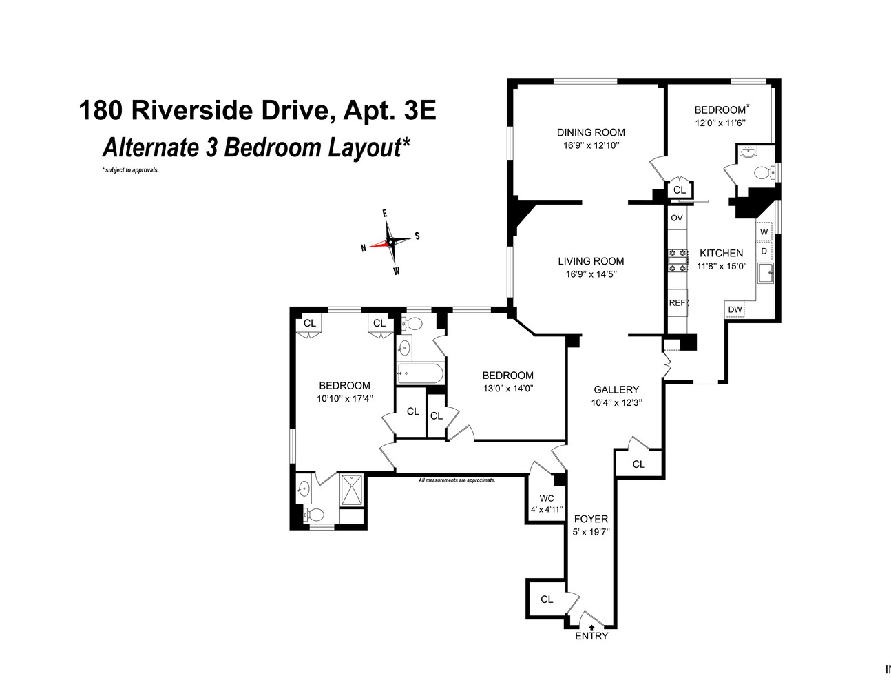 180 Riverside Drive, Unit 3E Manhattan, NY 10024 - Photo 13 of 14