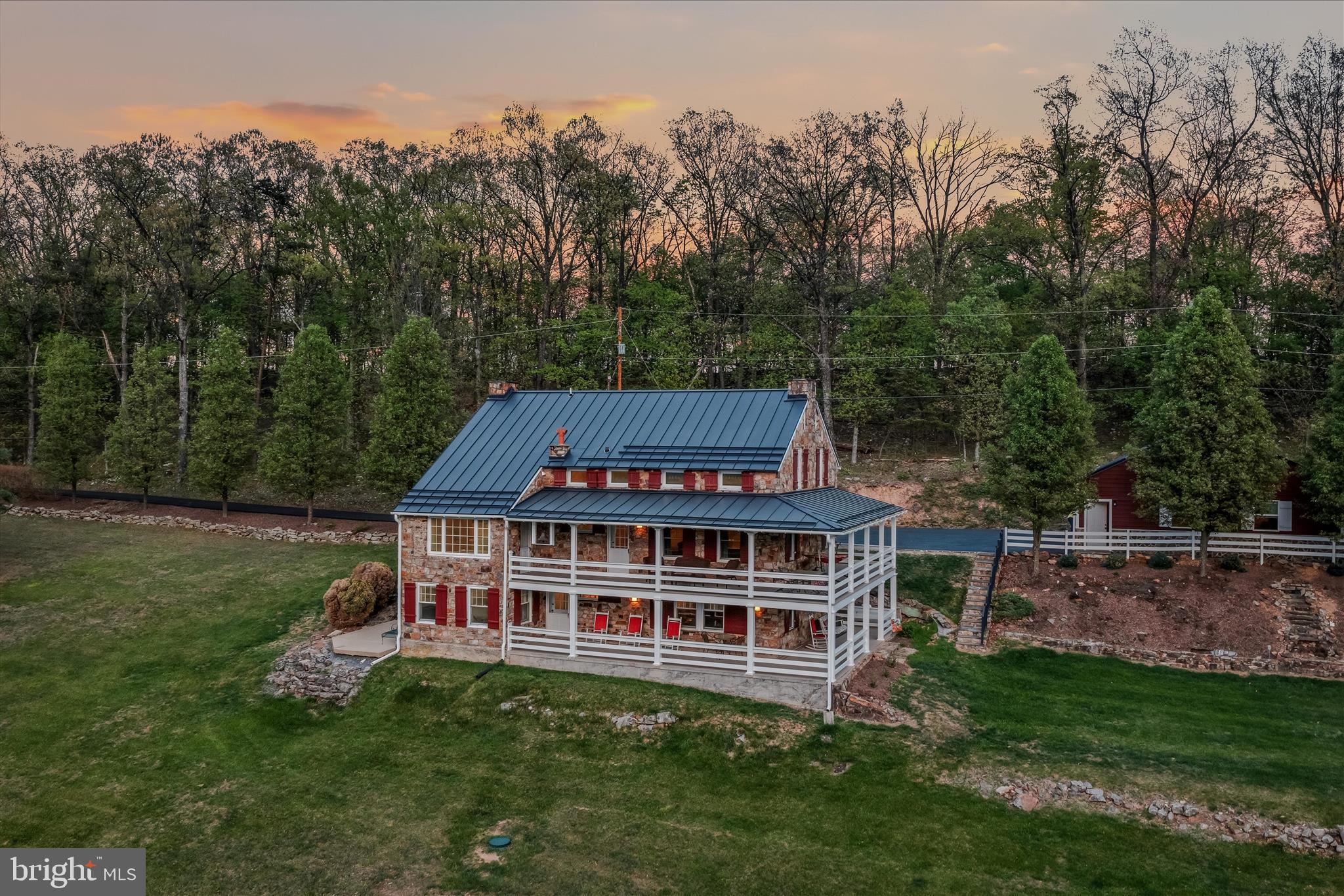 3877 Dry Run Road Martinsburg, WV 25403 - Photo 32 of 51 Aerial Back