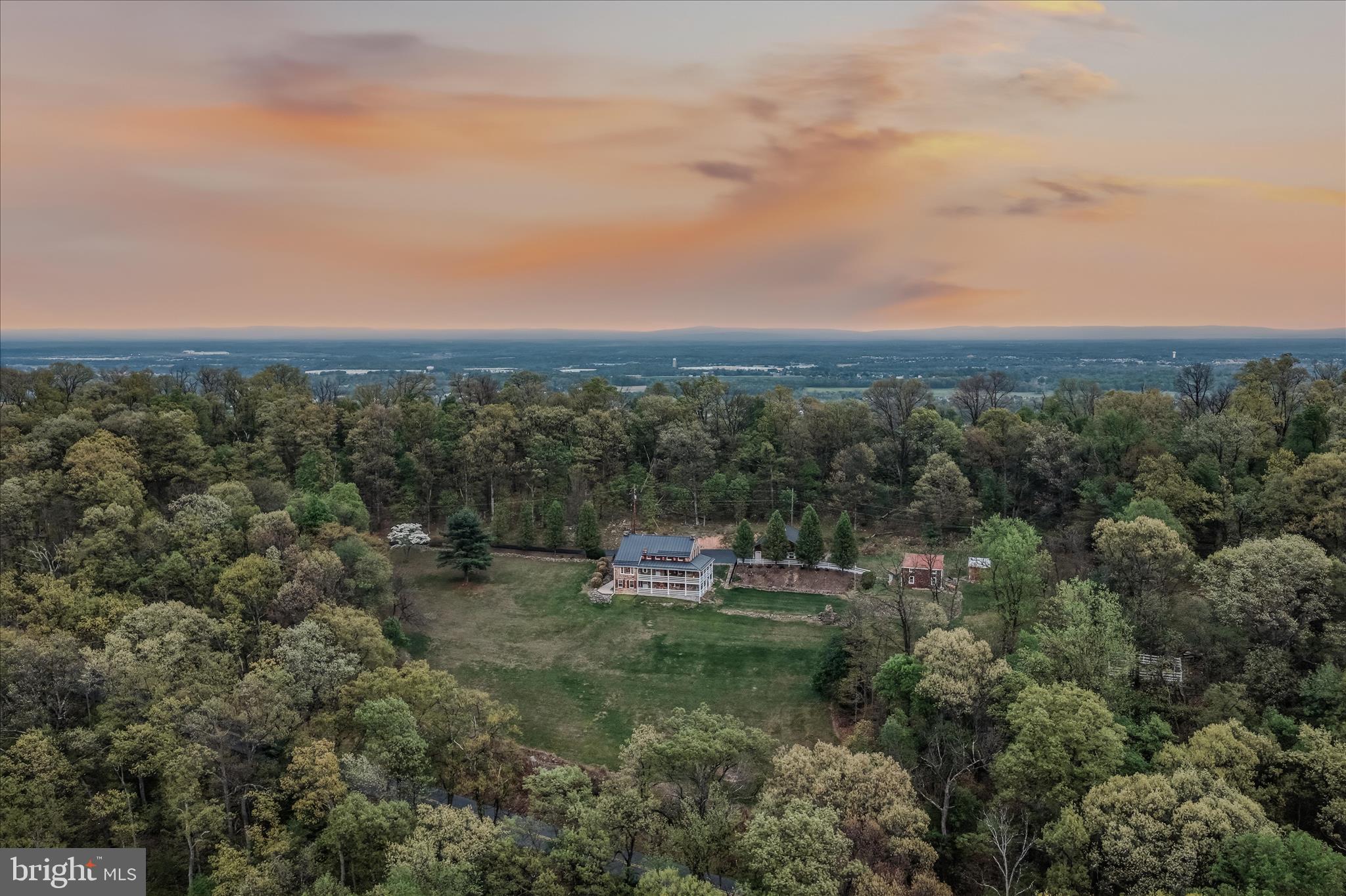3877 Dry Run Road Martinsburg, WV 25403 - Photo 36 of 51 Aerial Back