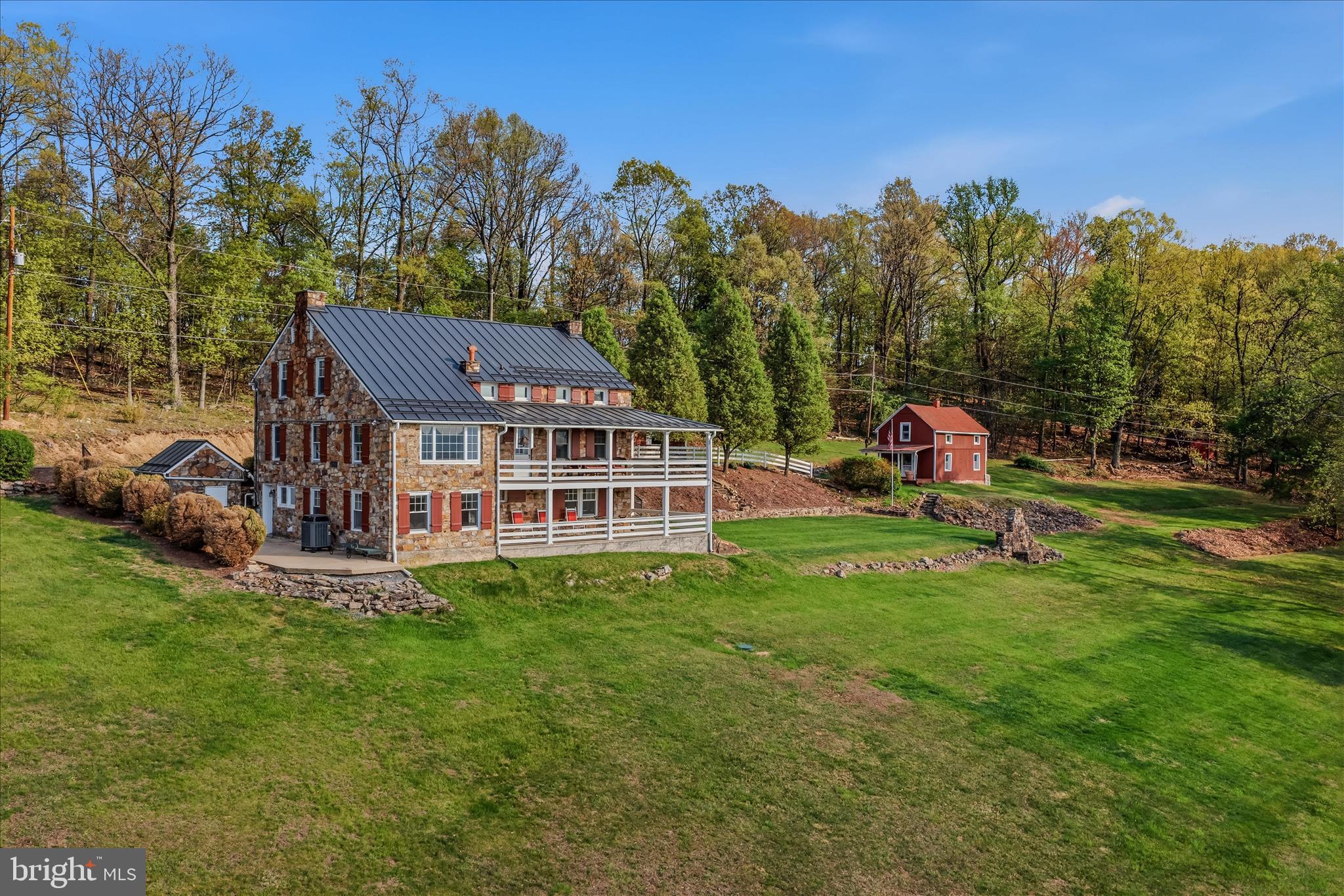 3877 Dry Run Road Martinsburg, WV 25403 - Photo 39 of 51 Aerial Back