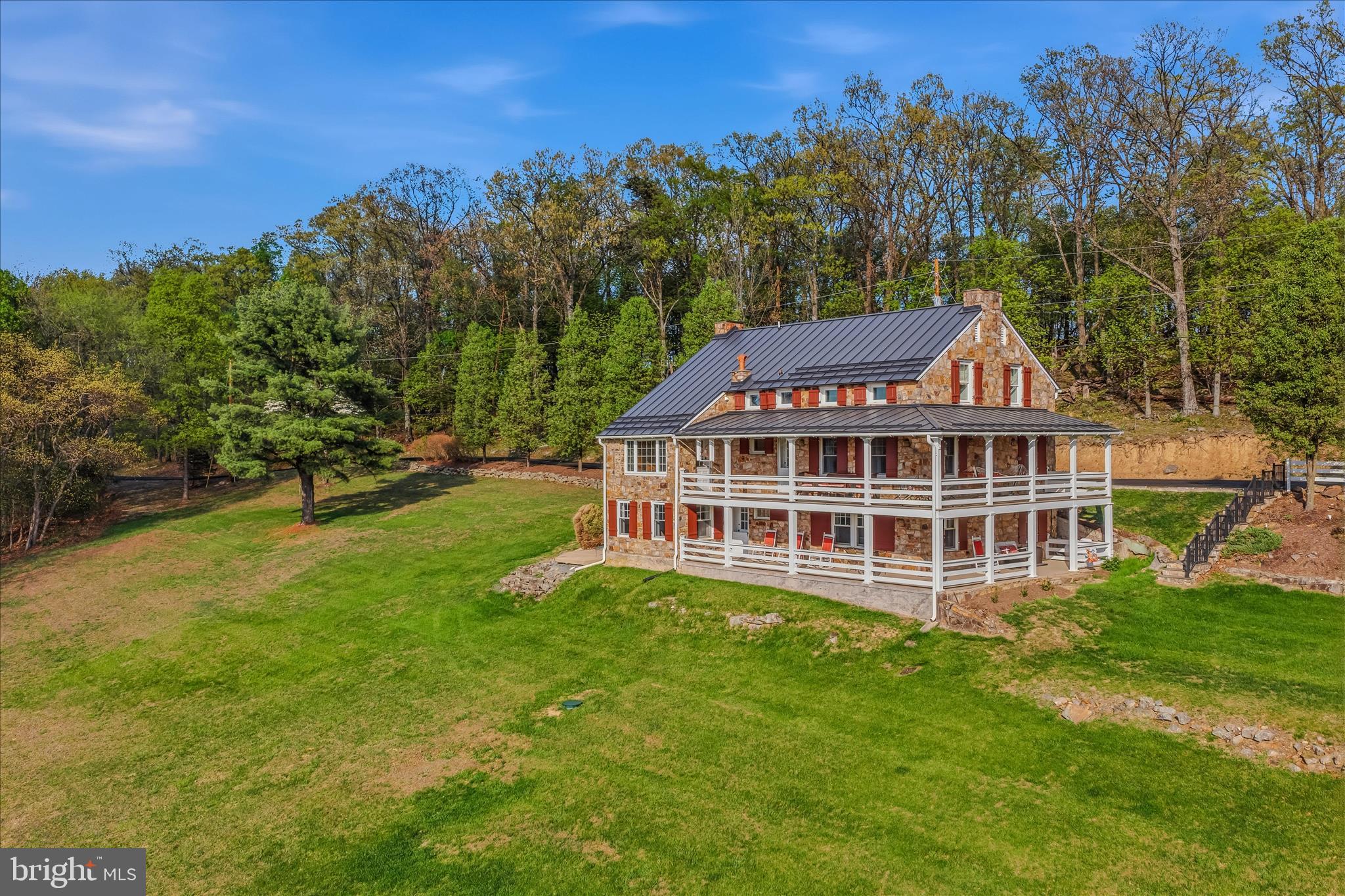 3877 Dry Run Road Martinsburg, WV 25403 - Photo 40 of 51 Aerial Back