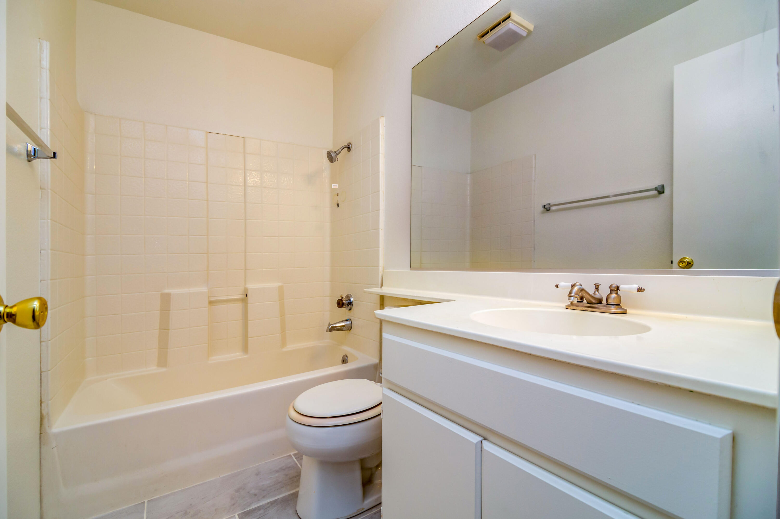 80265 Moonshadow Drive Indio, CA 92201 - Photo 25 of 32 a bathroom with a sink a toilet and shower