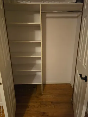 a view of walk in closet