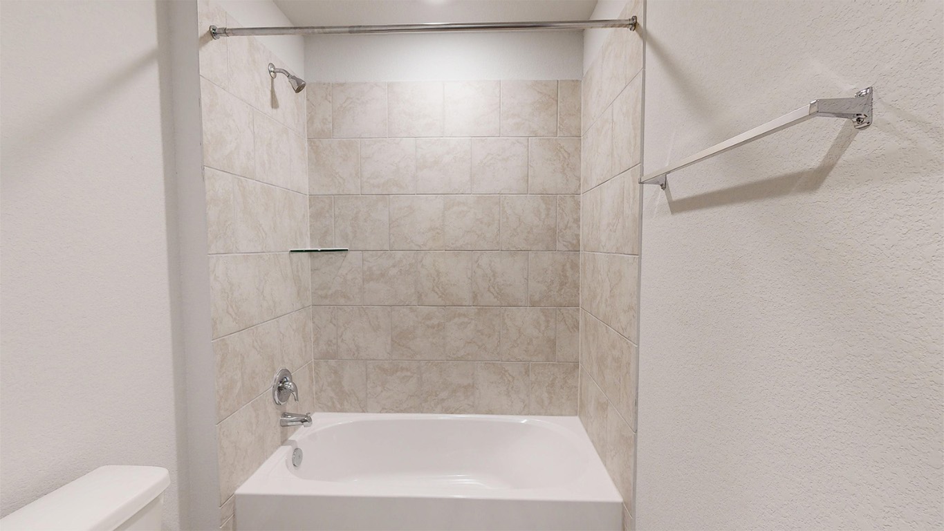 6801 Gilbert Drive Killeen, TX 76549 - Photo 24 of 27 a bathroom with a shower and a toilet