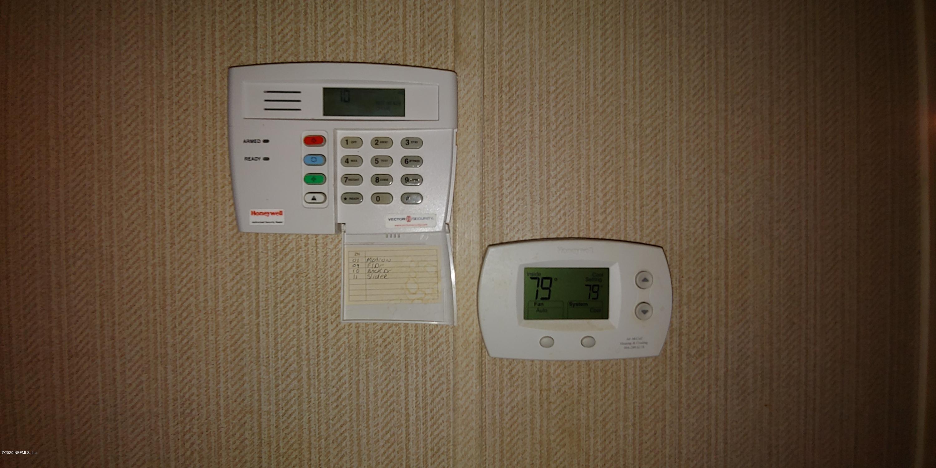 11357 Irma Road Jacksonville, FL 32218 - Photo 54 of 81 Alarm and Thermostat