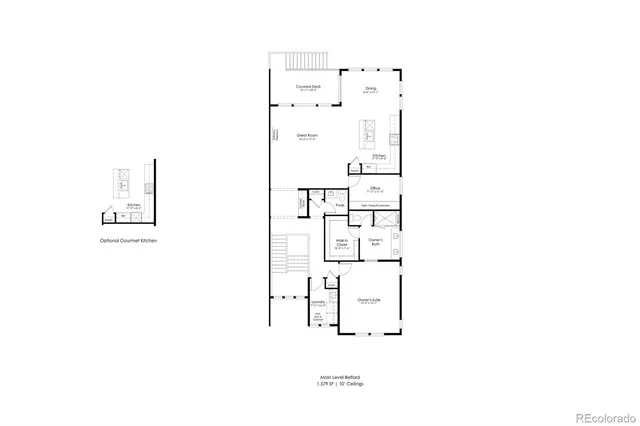 a picture of floor plan