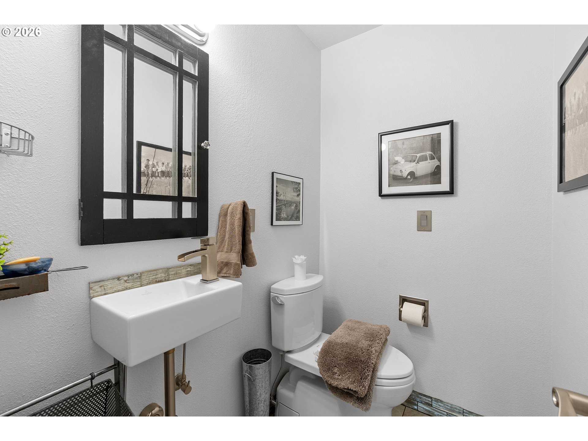 11465 Southwest 92nd Avenue Portland, OR 97223 - Photo 32 of 47 a bathroom with a sink mirror and a toilet