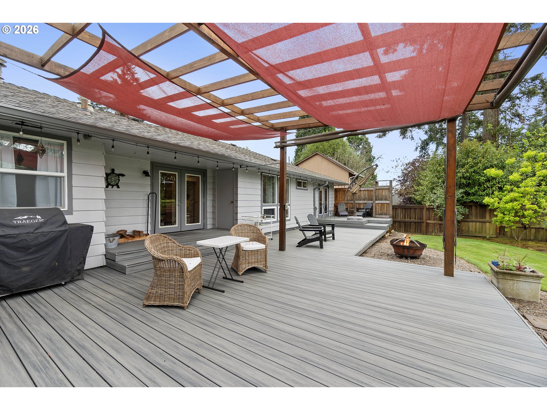 11465 Southwest 92nd Avenue Portland, OR 97223 - Photo 42 of 47 a view of a patio with wooden floor