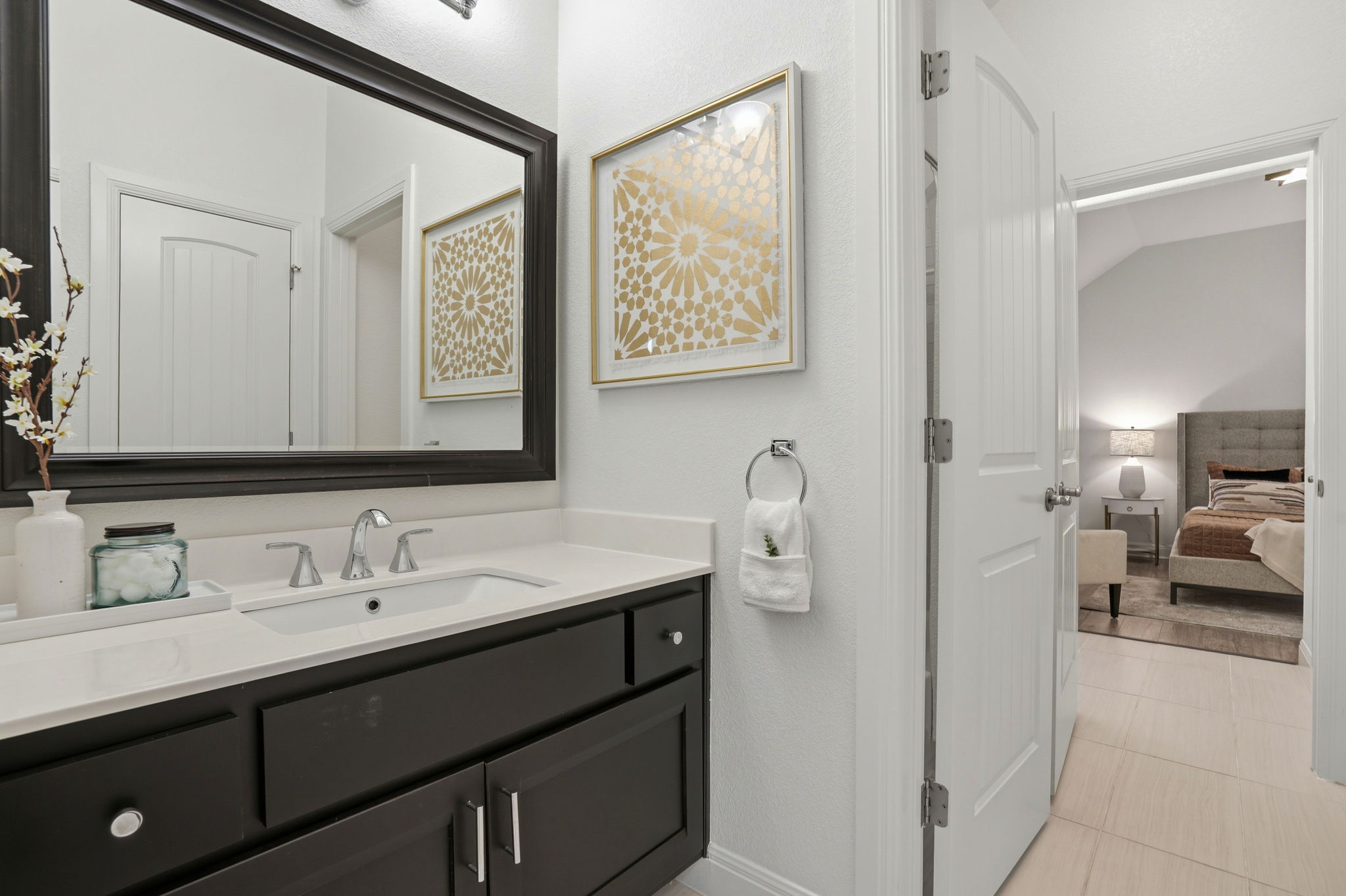 2420 Legend Trail Leander, TX 78641 - Photo 32 of 40 This bedroom shares the other half of the Jack and Jill bathroom.