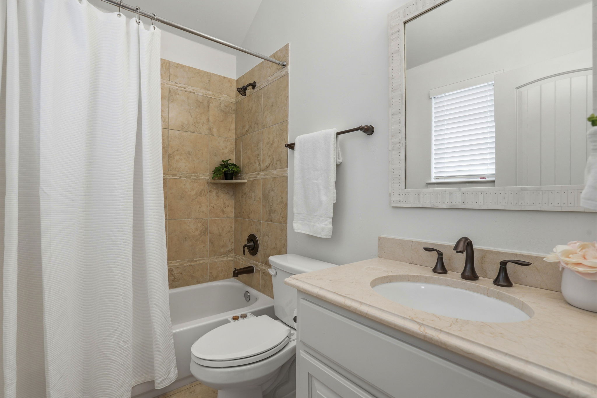 2420 Legend Trail Leander, TX 78641 - Photo 34 of 40 This ensuite is fresh and ready for your guests.