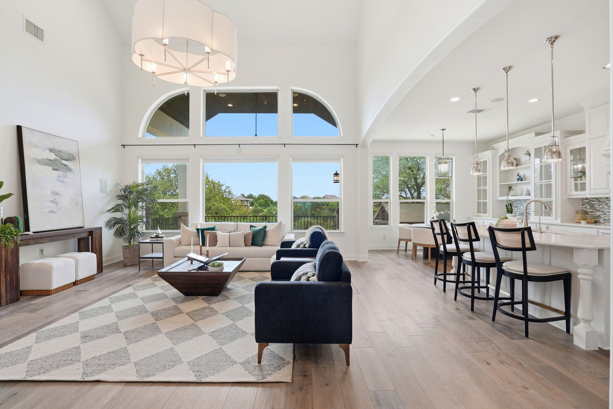 2420 Legend Trail Leander, TX 78641 - Photo 4 of 40 The heart of the home is this breathtaking living area.