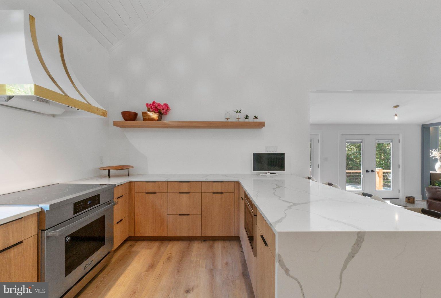 851 Bacon Hall Road Sparks, MD 21152 - Photo 21 of 50 Sleek modern kitchen with natural light.