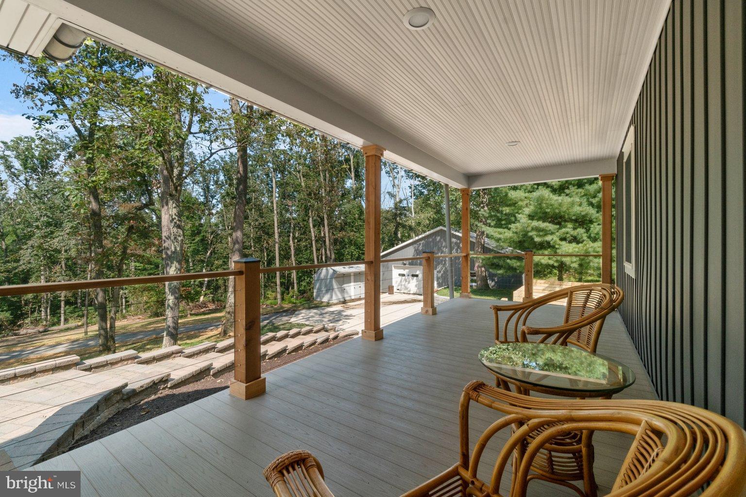 851 Bacon Hall Road Sparks, MD 21152 - Photo 3 of 50 Serene porch with nature views. Perfect retreat.