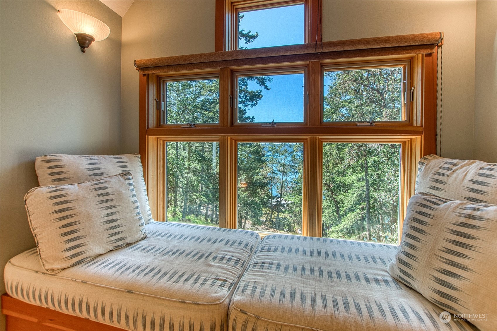 2270 Spring Point Road Orcas Island, WA 98245 - Photo 17 of 40 a bedroom with a bed and a window