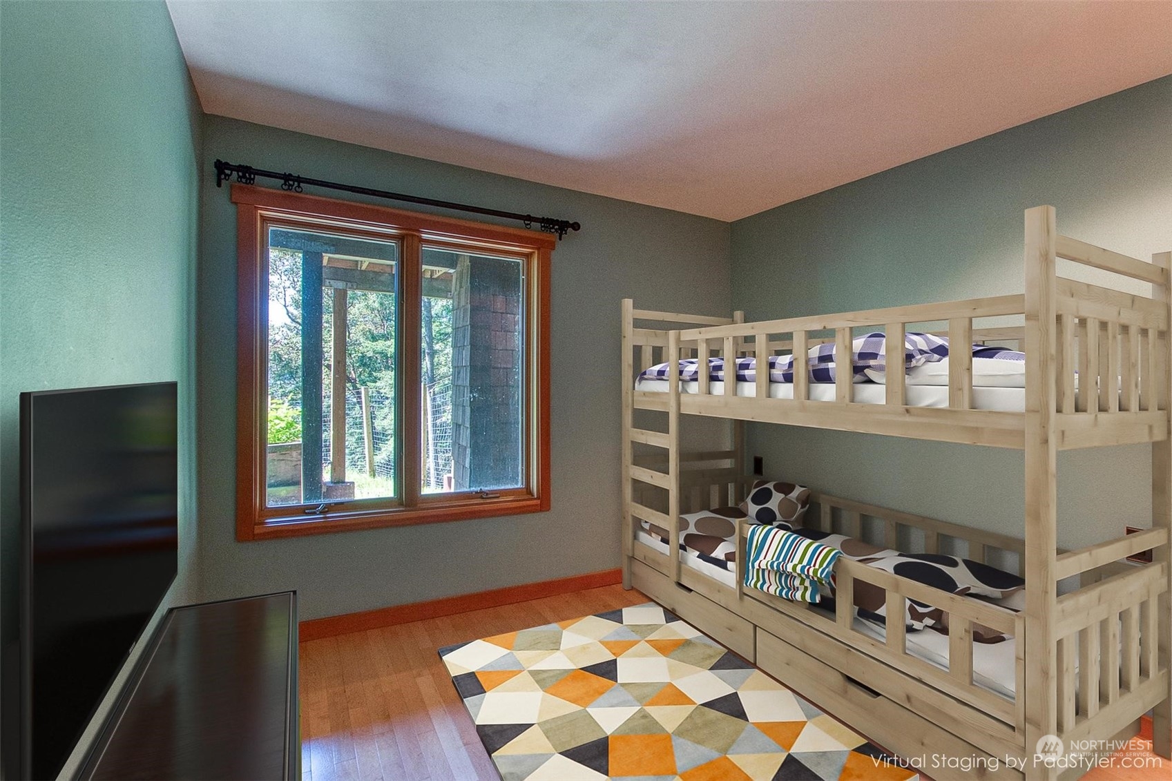 2270 Spring Point Road Orcas Island, WA 98245 - Photo 22 of 40 a bed room with a bed and a window