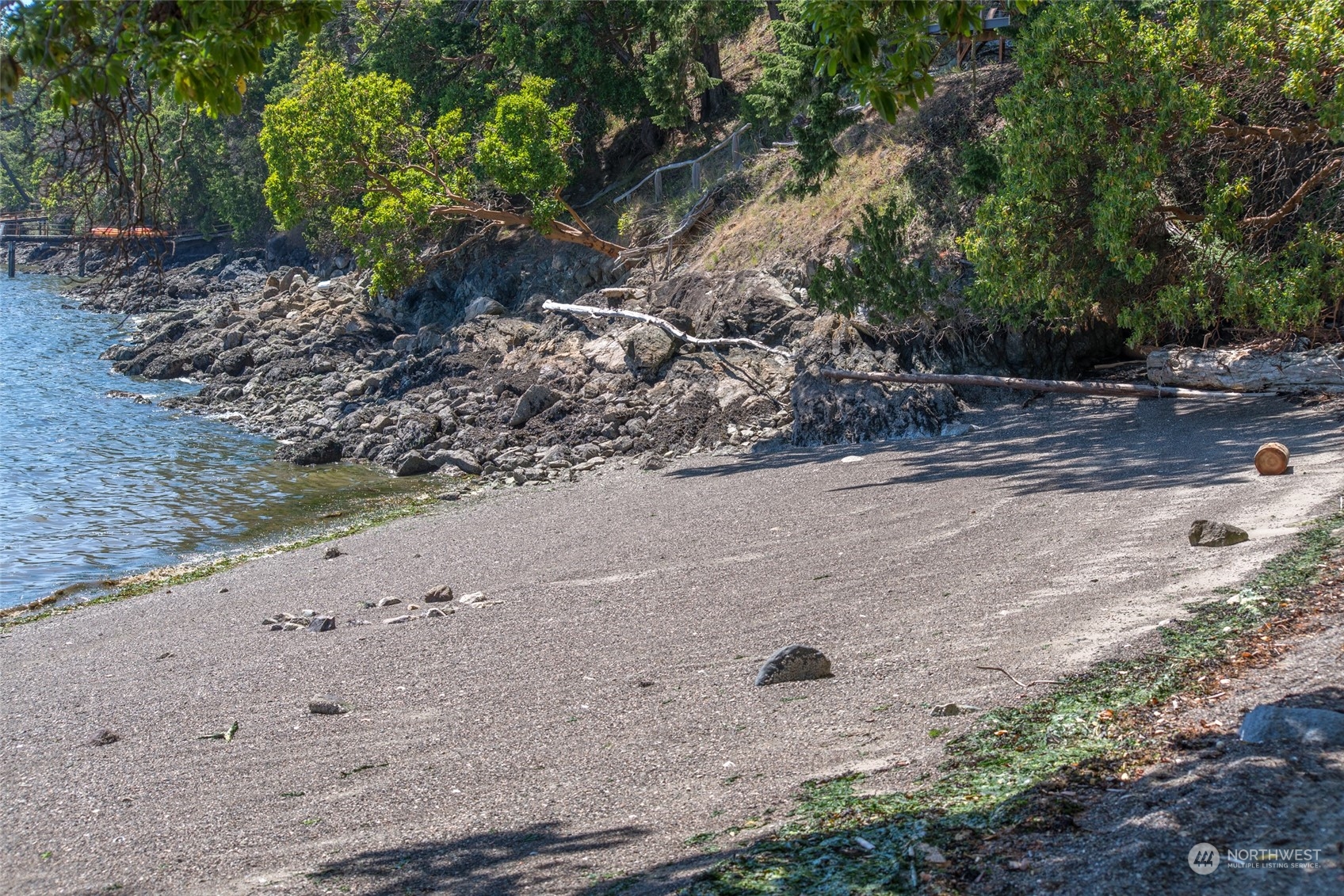 2270 Spring Point Road Orcas Island, WA 98245 - Photo 37 of 40 a view of a dirt road with trees in the background