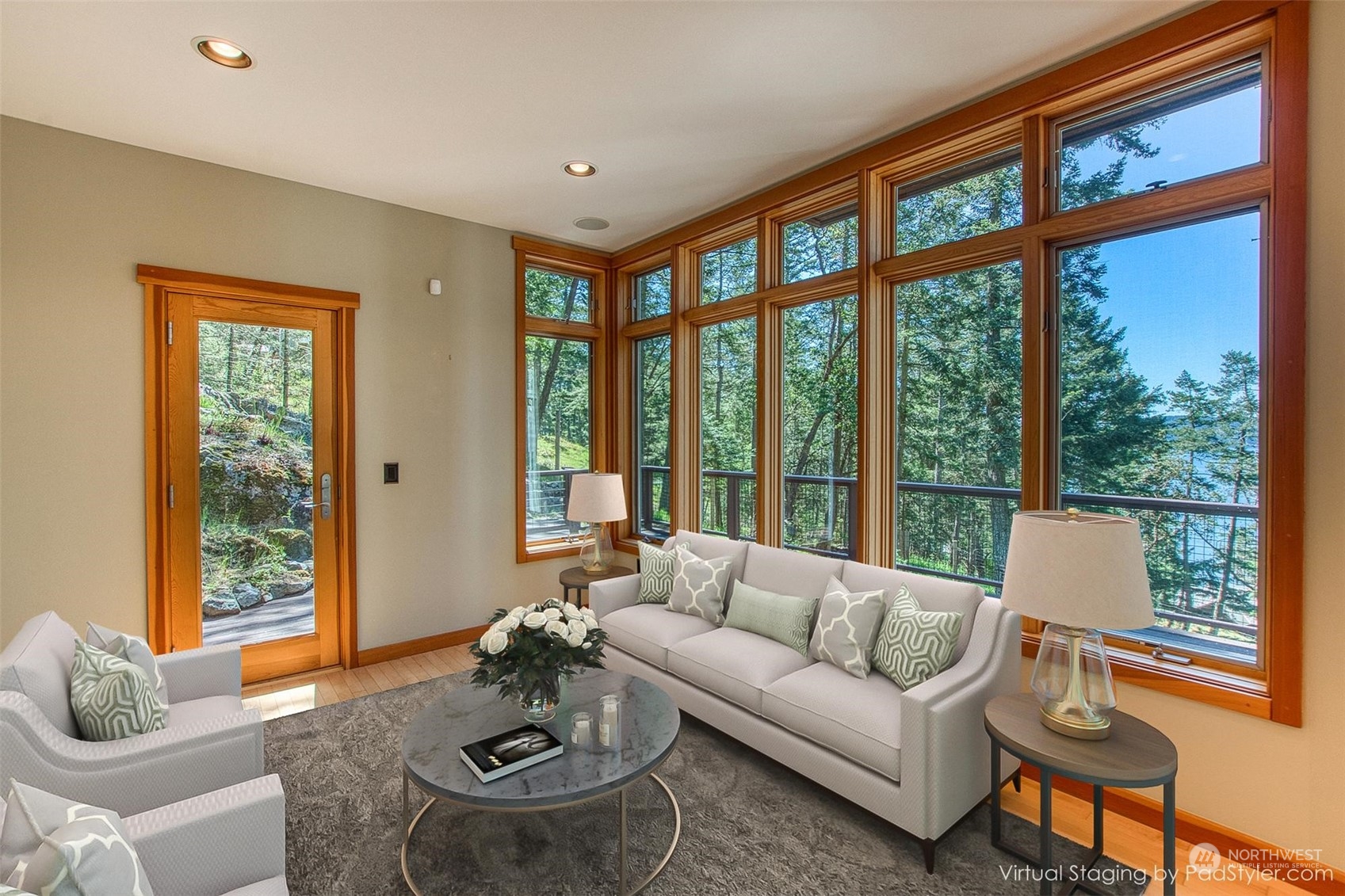 2270 Spring Point Road Orcas Island, WA 98245 - Photo 9 of 40 a living room with furniture and a window