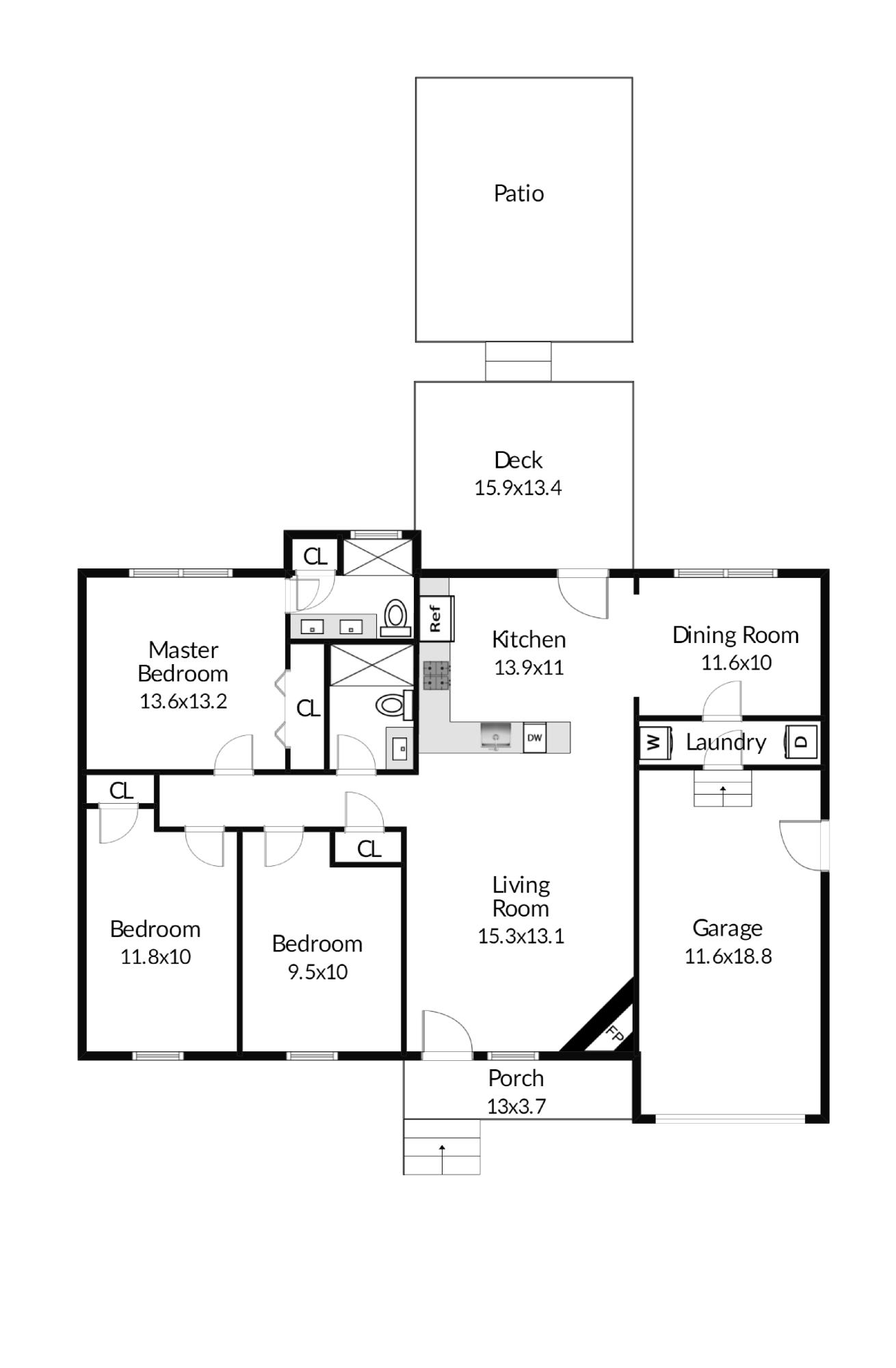 1322 Mapleton Avenue Charleston, SC 29412 - Photo 33 of 33 1322_Floorplan