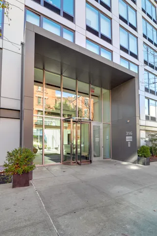 a view of a building stairs