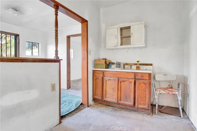 a view of front door