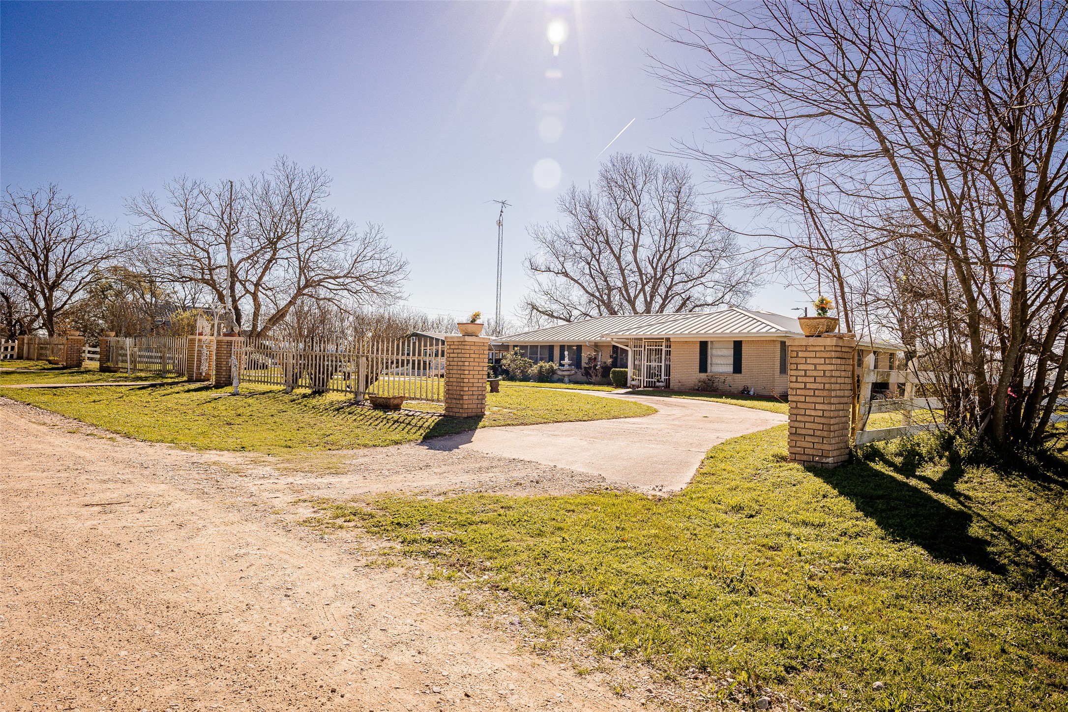 8608 Captain Scott Road Brenham, TX 77833 - Photo 28 of 28 a view of yard with swimming pool and trees
