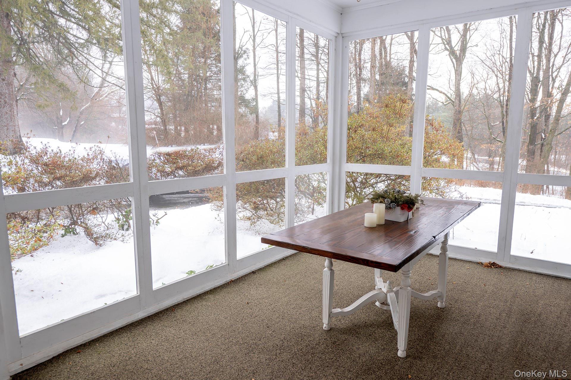819 Van Wagner Road Poughkeepsie, NY 12601 - Photo 29 of 43 Screened porch off back of the house