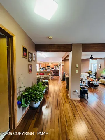 a very nice looking room with a large window