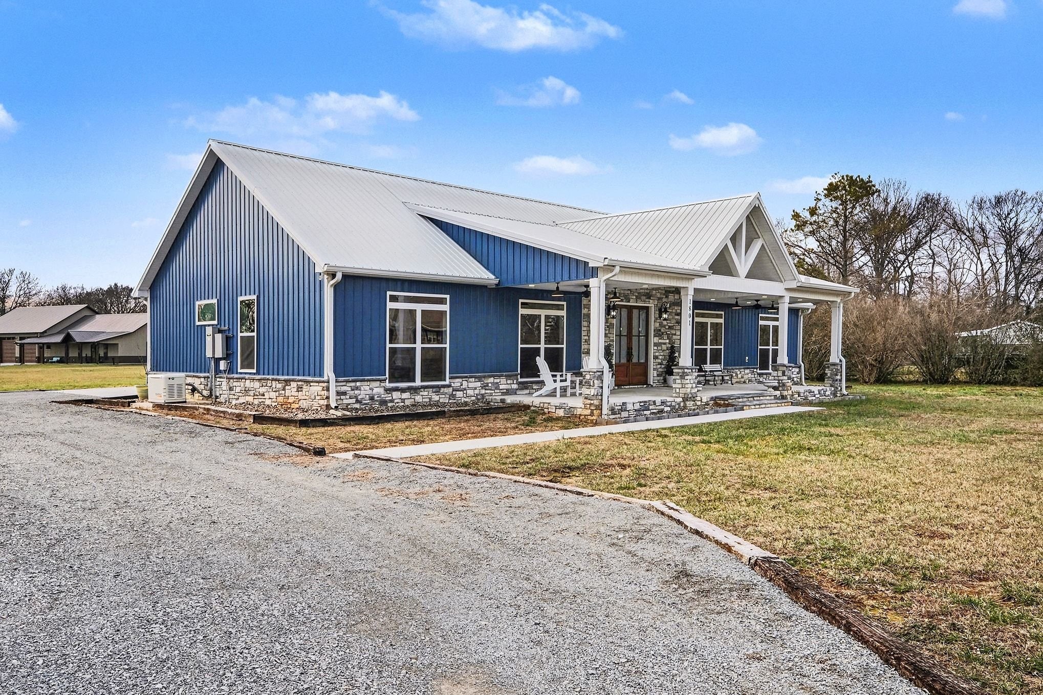 1801 Twin Caves Road Lewisburg, TN 37091 - Photo 3 of 43 a view of a house with swimming pool and a yard