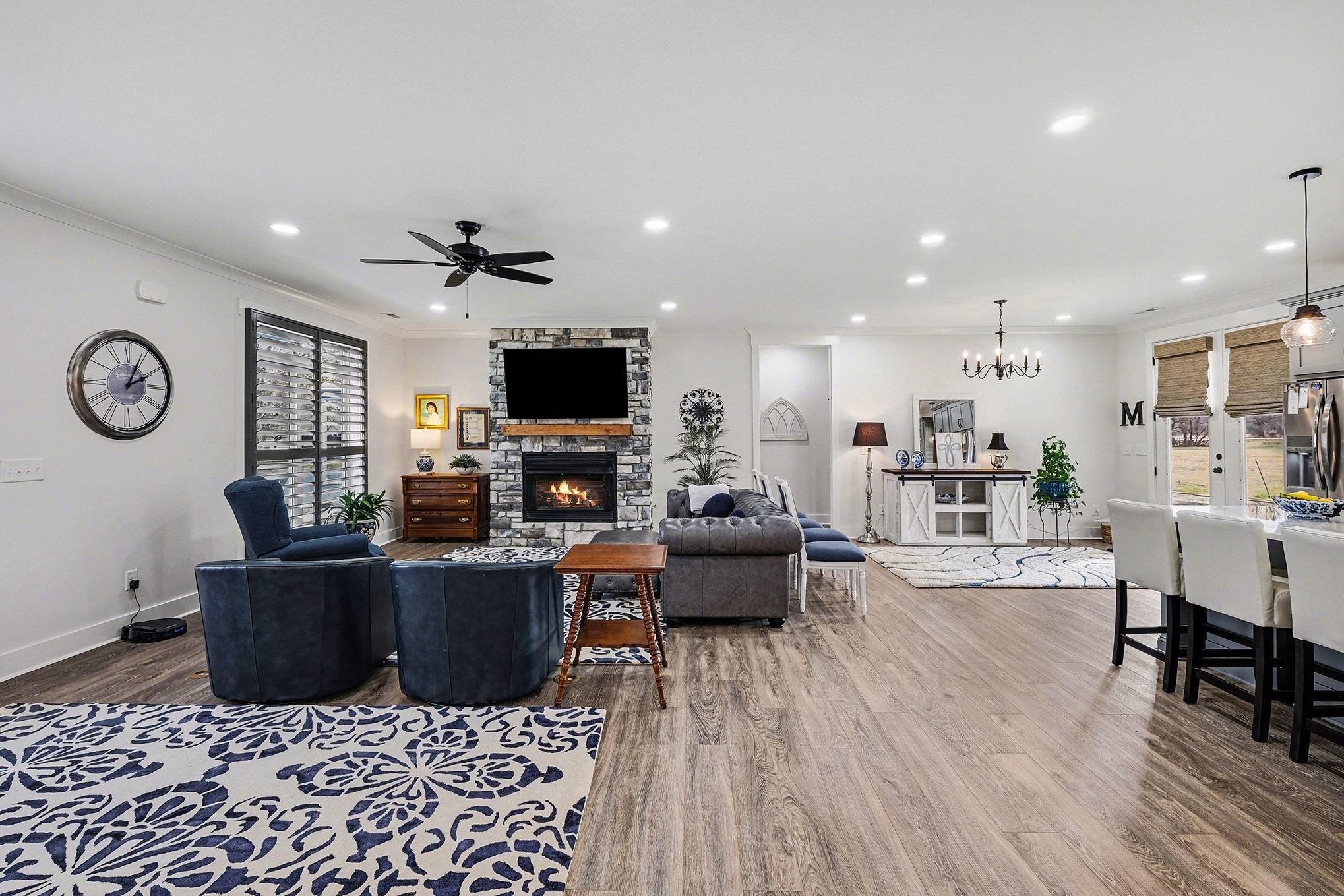 1801 Twin Caves Road Lewisburg, TN 37091 - Photo 10 of 43 a living room with furniture and a flat screen tv