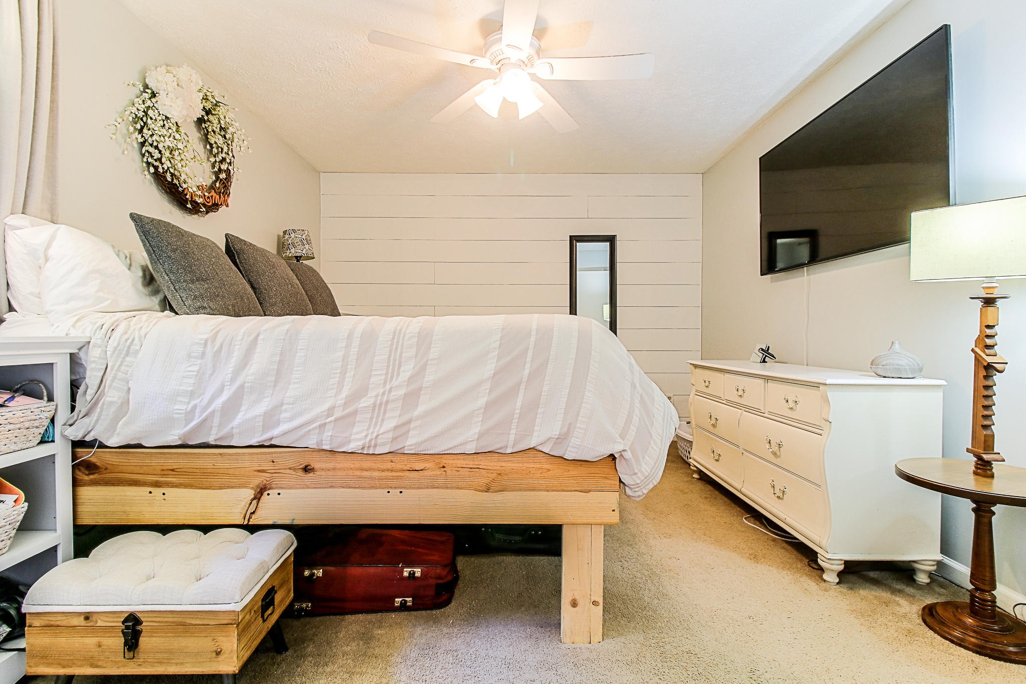 4129 Angola Road Knoxville, TN 37921 - Photo 14 of 28 a bedroom with a bed and a flat screen tv