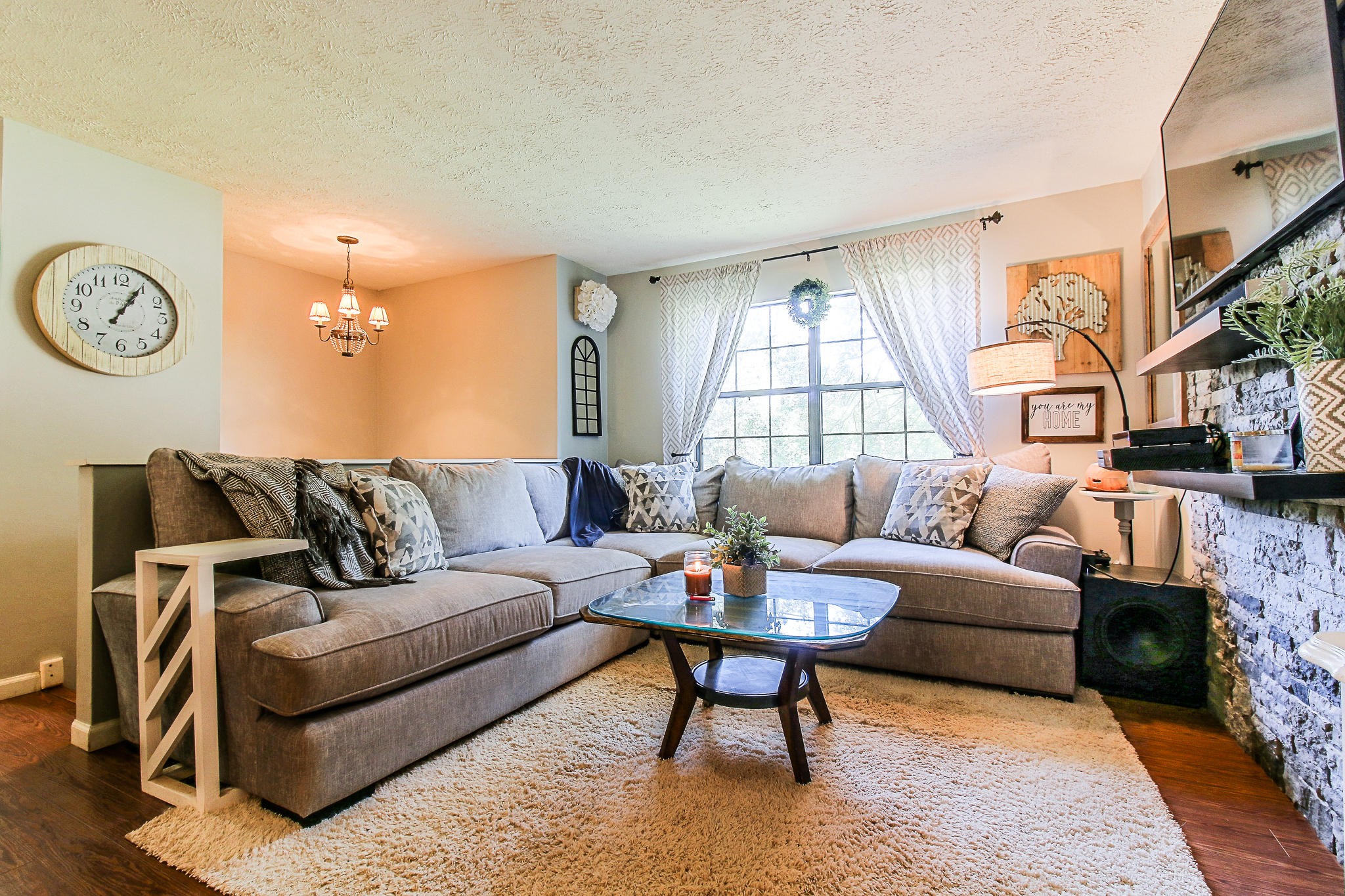 4129 Angola Road Knoxville, TN 37921 - Photo 3 of 28 a living room with furniture and a large window